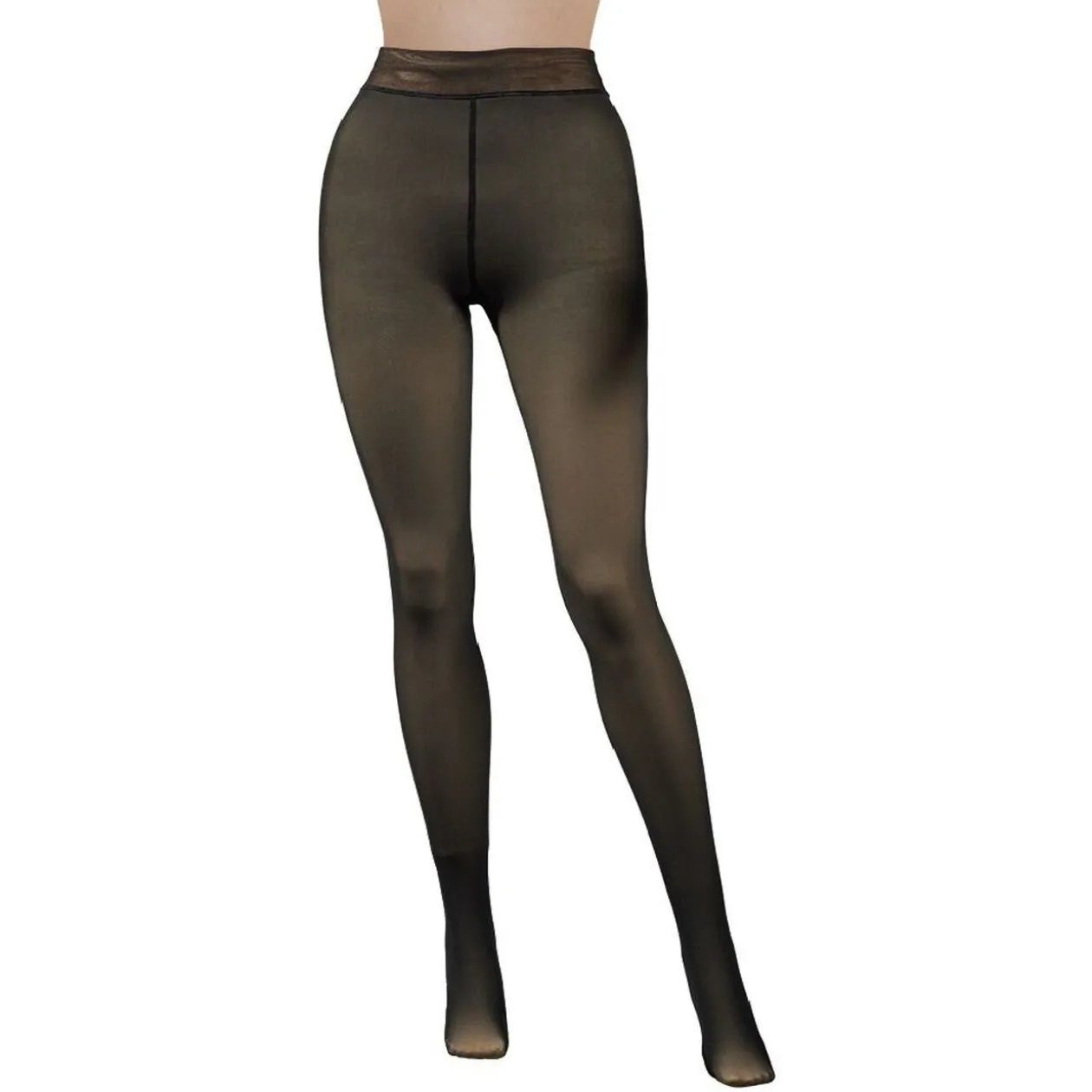 Collant polaire effet peau lisse S/M ou L/XL