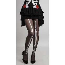Collants adulte squelette