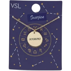 Collier astrologique signe Scorpion