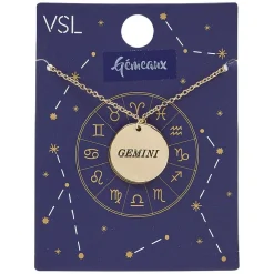 Collier astrologique signe Gémeaux