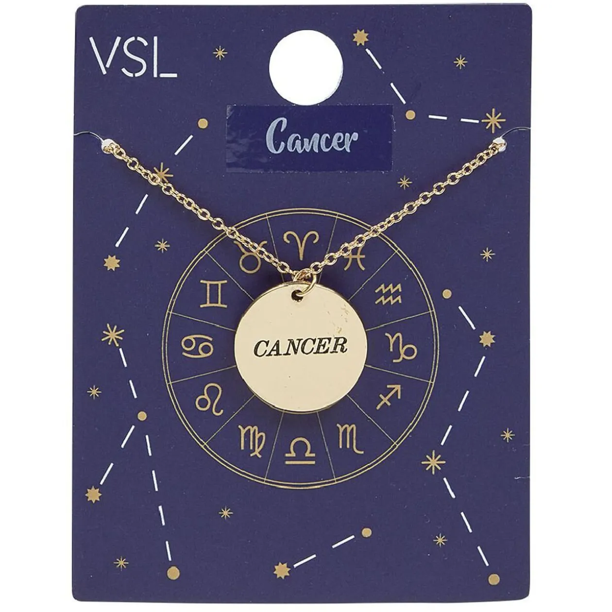 Collier astrologique signe Cancer