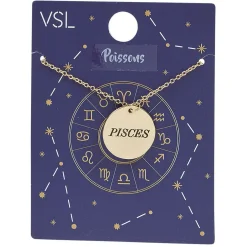 Collier astrologique signe Poisson