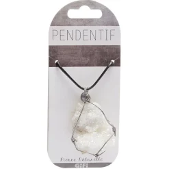 Collier avec pierre naturelle