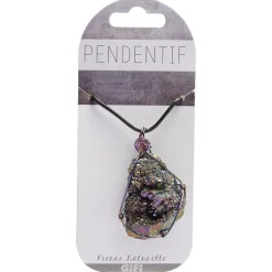 Collier avec pierre naturelle