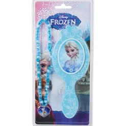 Collier et brosse Reine des neiges Frozen
