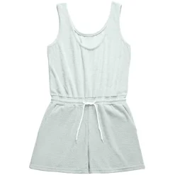 Combinaison Femme tissu éponge gris