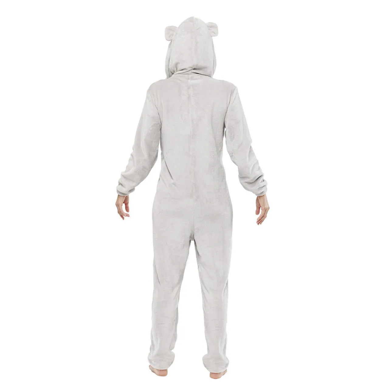 Combinaison pyjama Koala gris et bleu pailleté Taille S