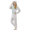 Combinaison pyjama Koala gris et bleu pailleté Taille L