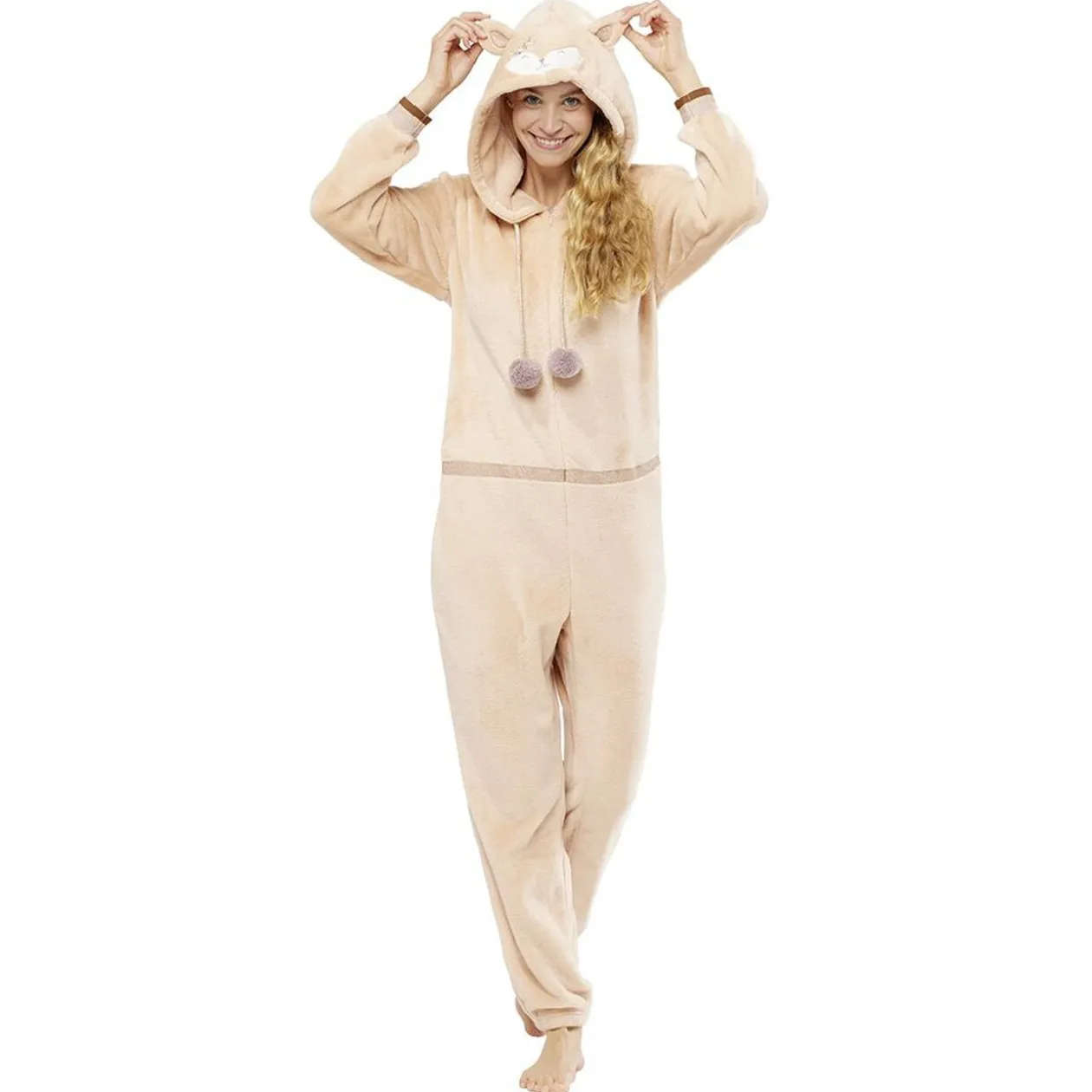 Combinaison pyjama Renard beige Taille M