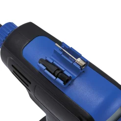 Compresseur à air voyant LED bleu et noir