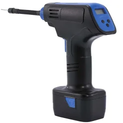 Compresseur à air voyant LED bleu et noir