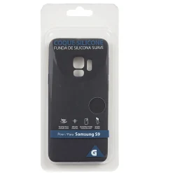 Coque en silicone Samsung S9 noir
