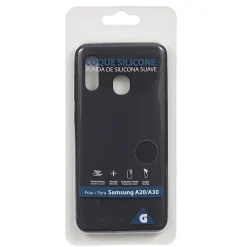 Coque en silicone Samsung A20 ou A30 noir