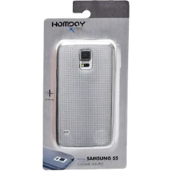 Coque SAMSUNG 5S souple HOMDAY X-Pert gris