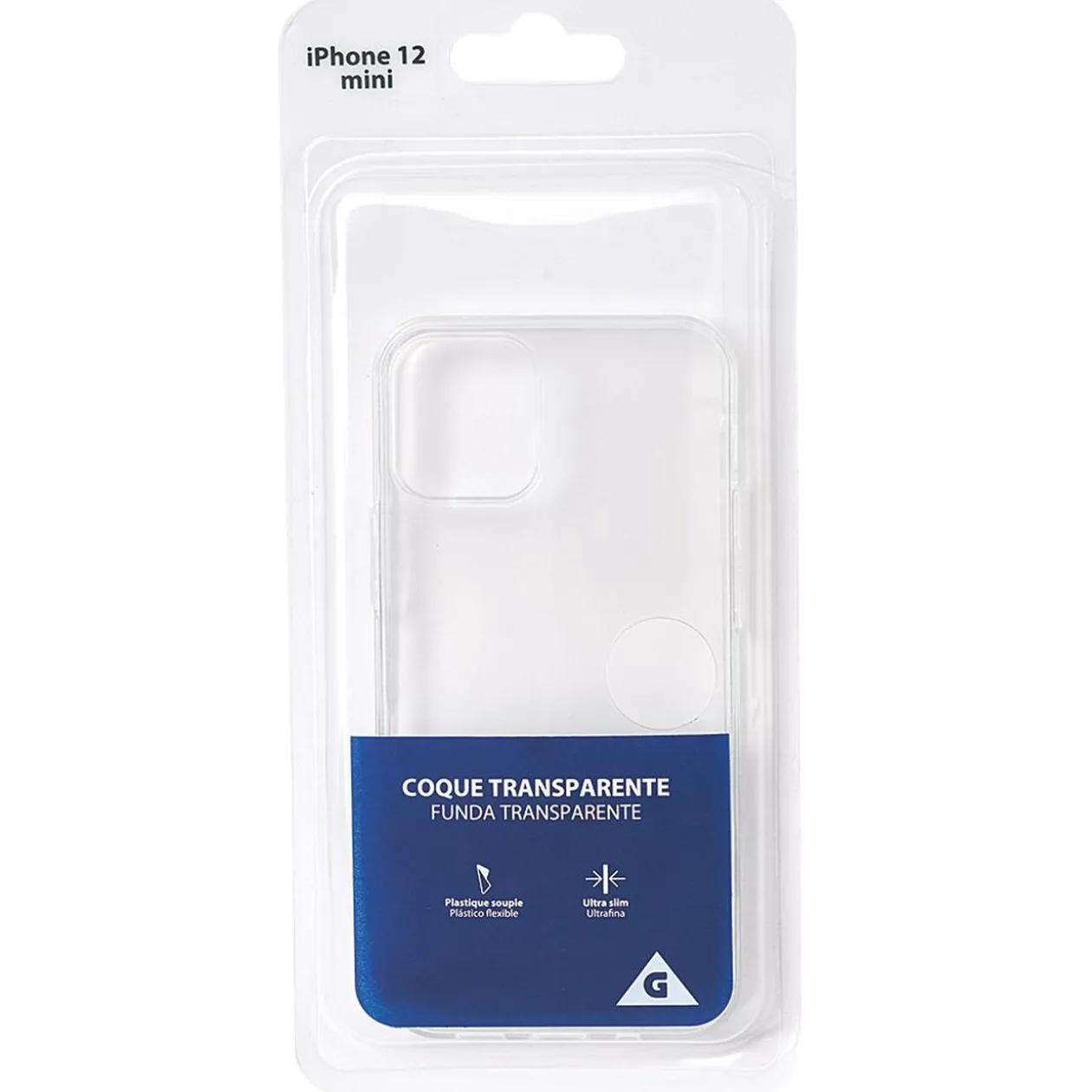 Coque transparente pour IPhone 12 mini