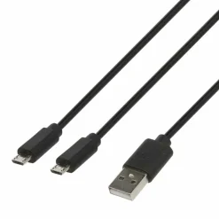 Cordon de charge double pour manette PS4