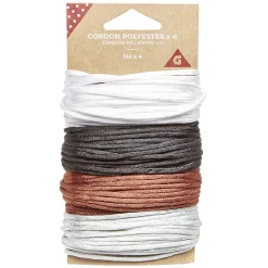 Cordon en polyester x4