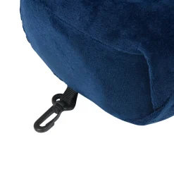 Coussin à mémoire de forme pour le cou bleu marine