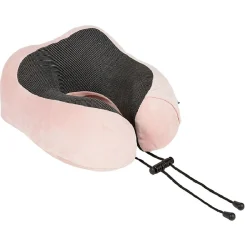 Coussin de voyage à mémoire de forme rose bleu ou noir