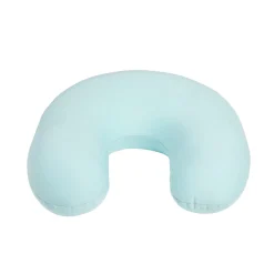 Coussin de voyage bleu clair 28x28x9cm