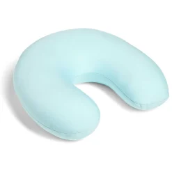 Coussin de voyage bleu clair 28x28x9cm