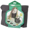 Coussin de voyage tour de cou polyester gris