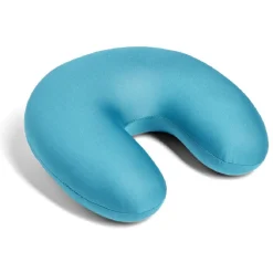 Coussin de voyage vert 28x28x9cm