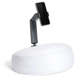 Coussin ergonomique avec support porte-téléphone