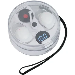 Écouteurs bluetooth ABS et plastique Ø6,6cm - 2 coloris