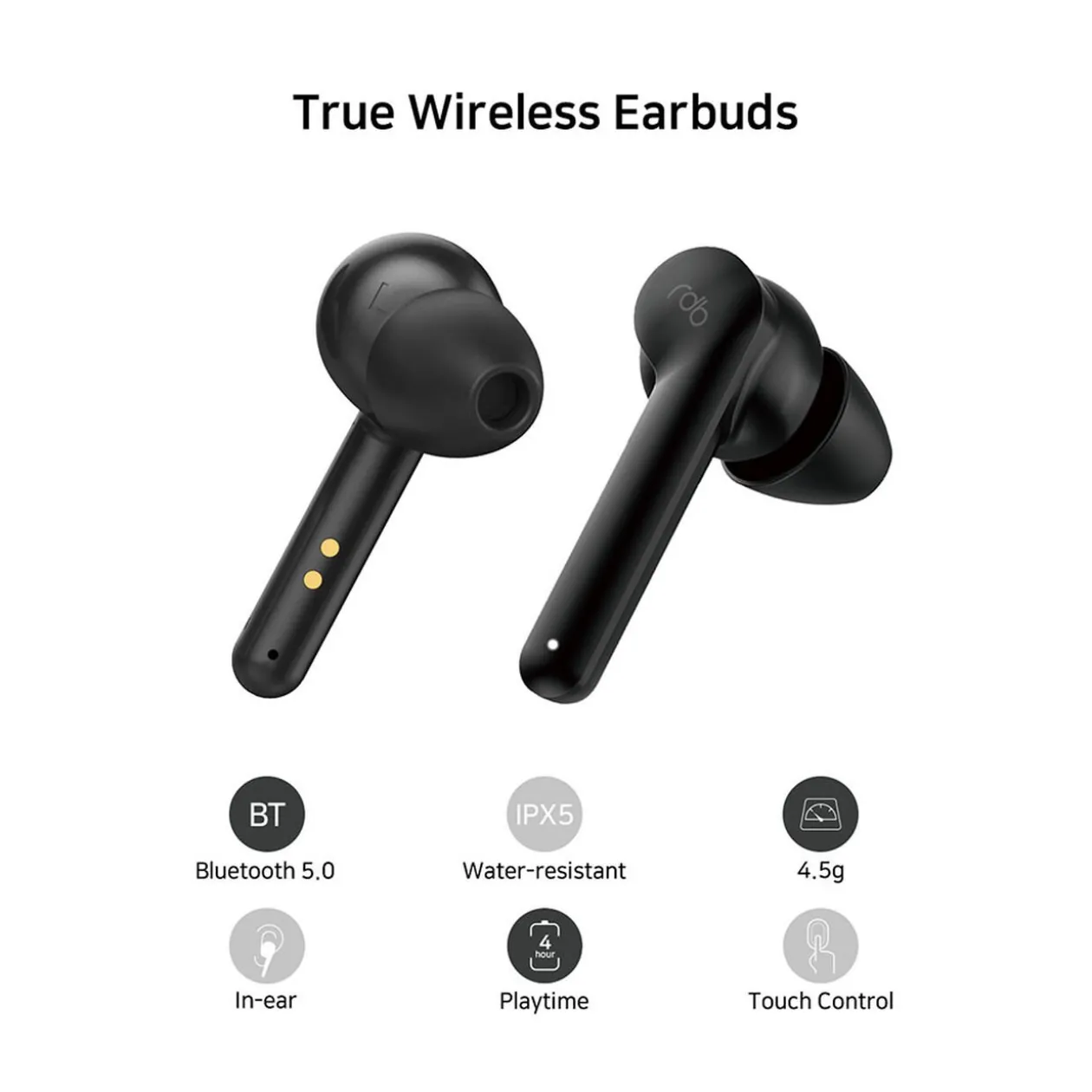 Écouteurs Bluetooth Premium Homday Xpert noir