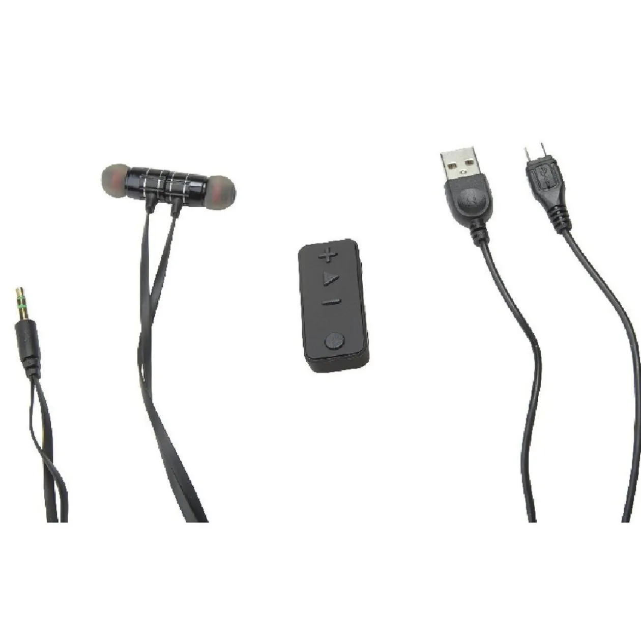 Écouteurs intra-auriculaires Bluetooth aimantés Homday noir