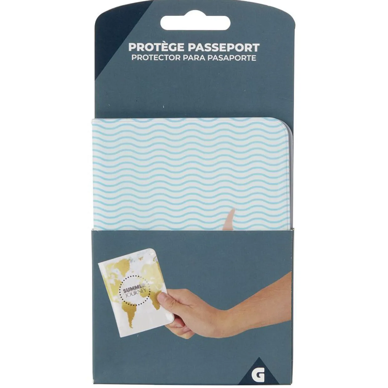 Couverture passeport design 20,5x13,7cm