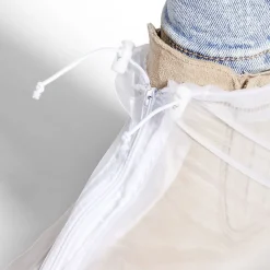 Couvre-chaussures imperméables avec fermeture à glissière et lacets - 1 paire