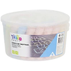 Craie XXL 7 couleurs x50