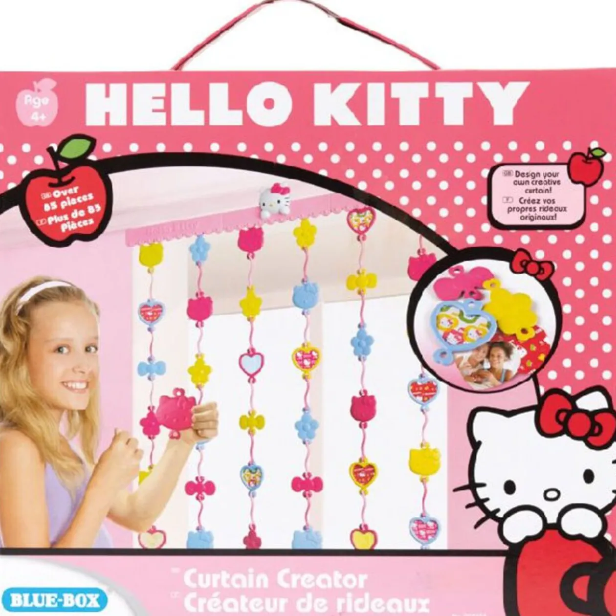Création rideaux Hello Kitty