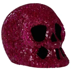 Crâne LED couleurs changeantes Halloween