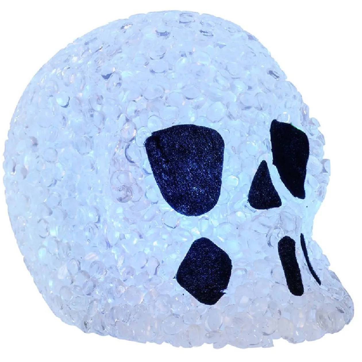 Crâne LED couleurs changeantes Halloween