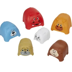 Cube empilable animal x6