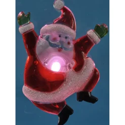 Décoration de fenêtre lumineuse 1 LED Ø 10 cm