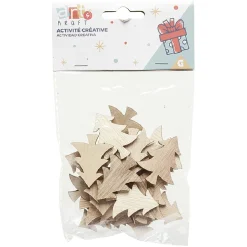 Décoration de Noël à peindre en bois sapin renne ou flocon