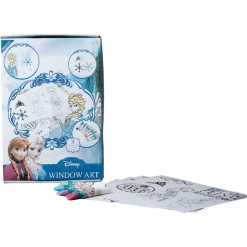 Décoration fenêtre Reine des neiges