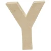 Décoration lettre Y papier maché à poser