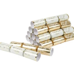 Diablotin adulte doré blanc x12