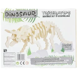 Dinosaure en bois à assembler 3 modèles