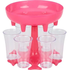 Distributeur à shooter avec 6 verres