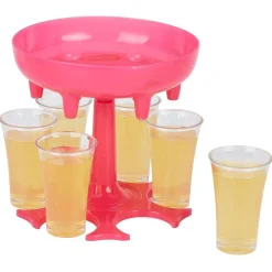 Distributeur à shooter avec 6 verres