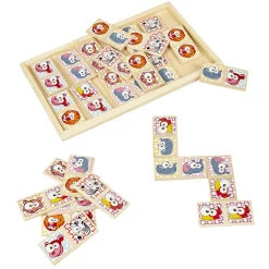 Domino en bois 28 pièces