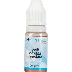 E liquide Havana suprême cigarette électronique - 9mg/ml de nicotine