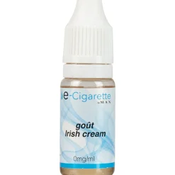 E liquide Irish cream cigarette électronique - 0mg/ml de nicotine