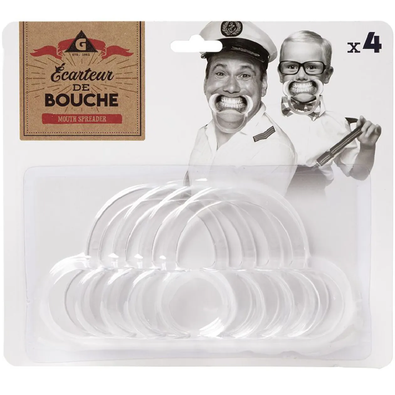 Ecarteur de bouche x4